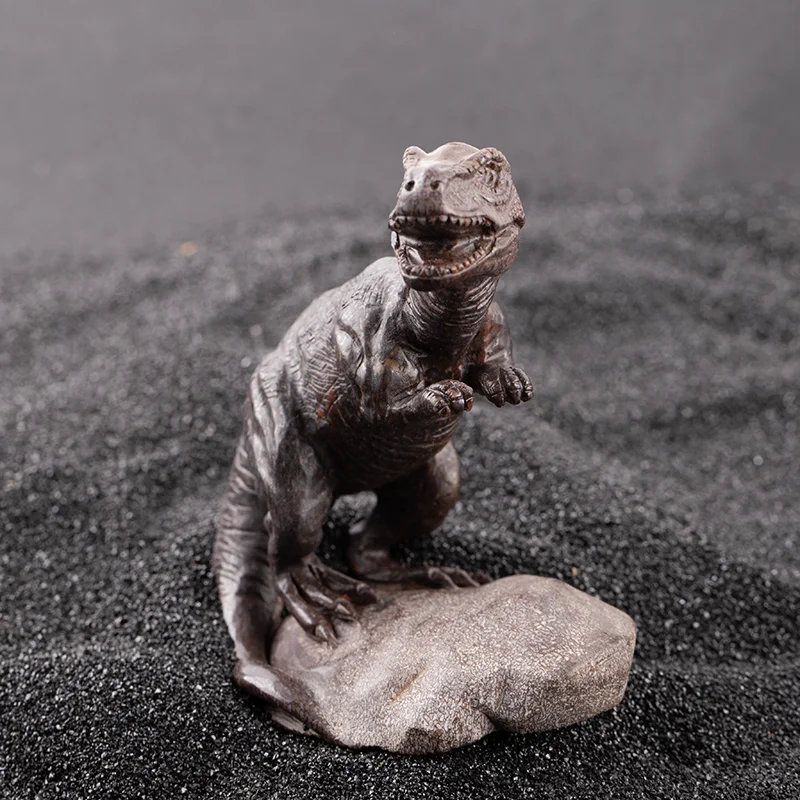 Authentic dinosaur carving - Special natural material  Tyrannosaurus Rex model 9×6×10cm  290g