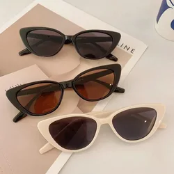 Female Retro Style Senior Sense Sunglasses Temperament Cat Eye Sunglasses Sun Protection UV 400 Ocean Lenses Summer Eyewear