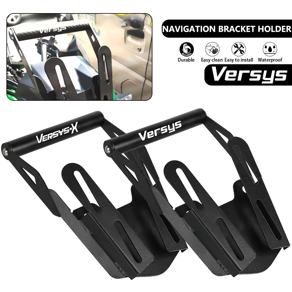 

versys250 versys300 Navigation Bracket Mount Smartphone GPS Holder For KAWASAKI VERSYS X300 X250 X-300 2017-2022 2024 2023 2021