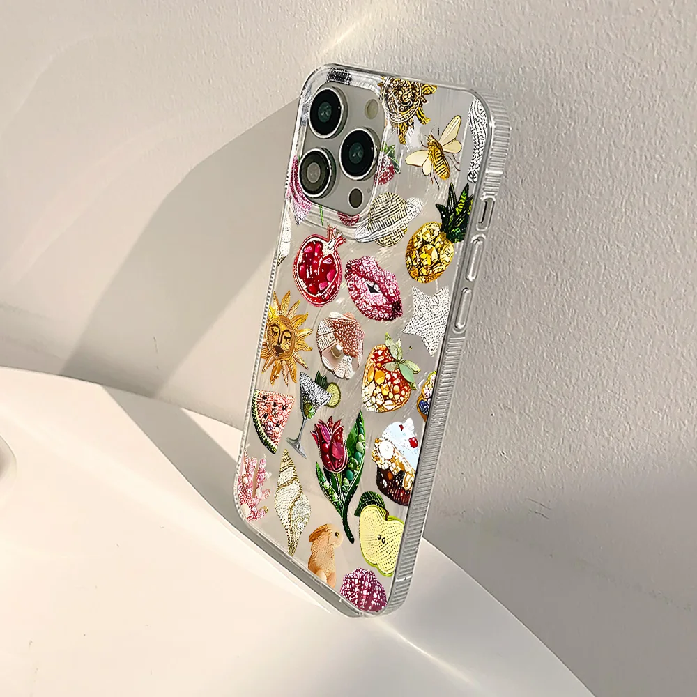 Luxury Retro Collage Silicone Phone Case For Xiaomi Redmi Note 14 13 12 11 10 Pro Plus 5G 12 14C 13C Shockproof Cover TPU Cases - view 4