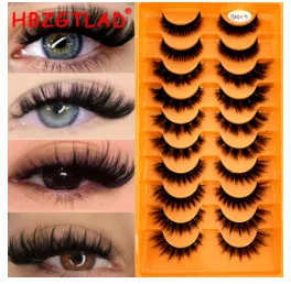 2023 Neu 20 Paar Natürliche Lange 3D Nerz-Falsche Wimpern, Künstliche Wimpern Make-up Set, Nerz-Wimpernverlängerung, Kurze Wimpern – Detail 14