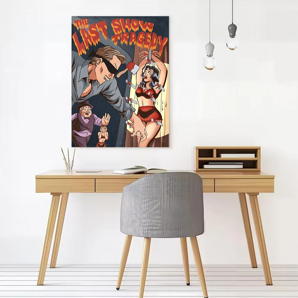 the Last Show Tragedy Canvas Wall Art Poster Personalized Photo Printing Perfect Gift for Decor Living Room Decoration Wand Deko