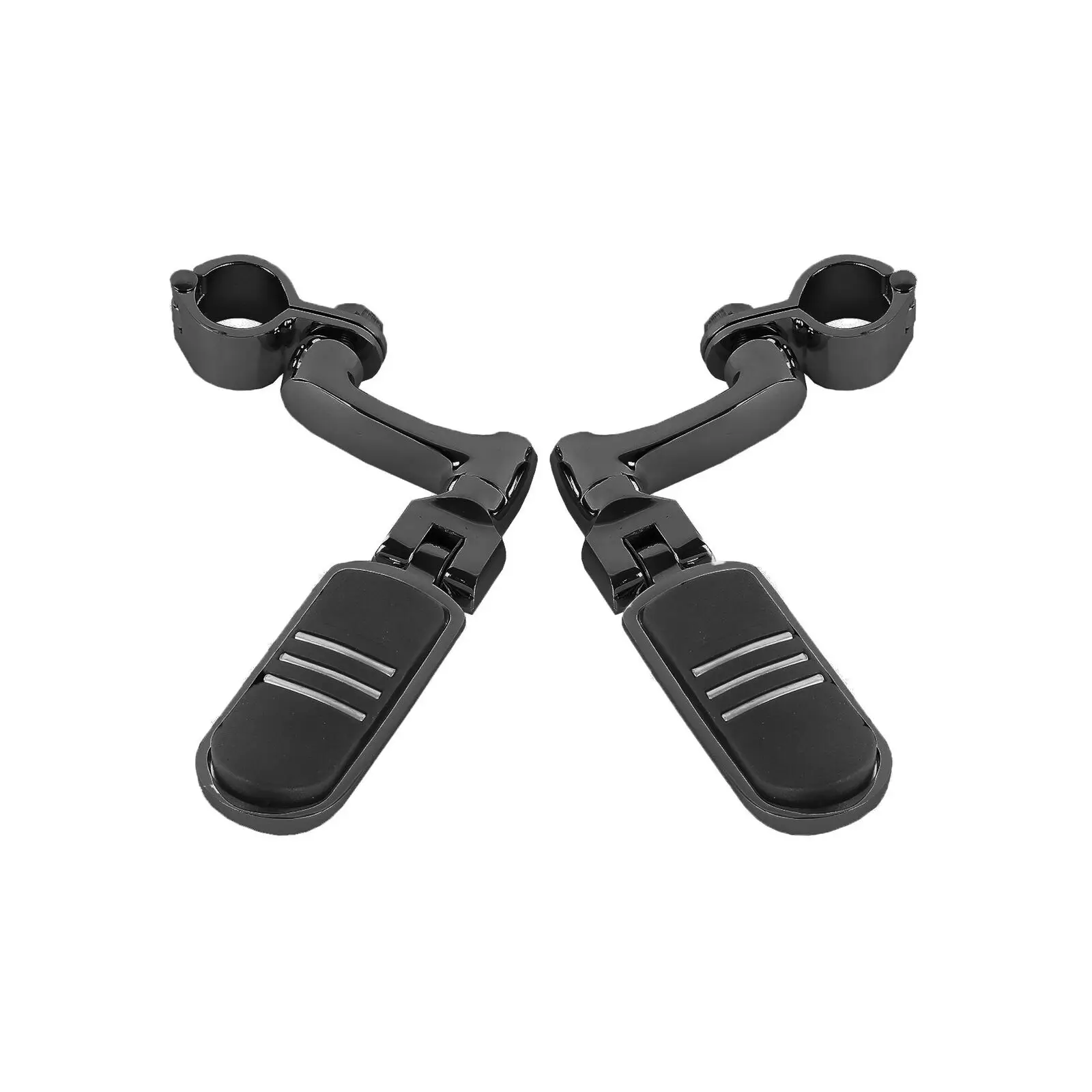 

Motorcycle 1 1/4" Engine Pegstreamliner FootPegs Mount For Harley Sportster Touring Road Glide XL 1200 883 Dyna