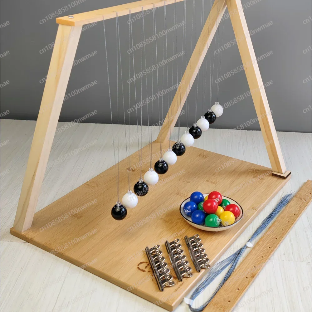 Serpentine pendulum simple pendulum wave experiment Newton pendulum teaching aids 12 balls Physics science children's toys gift