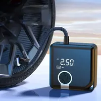 Mini Motorcycle Pump 100PSI Aluminum Cube Bike Air Pump Inflator Schrader Valve Motorcycle Air Compressor MTB Bicycle Accesories