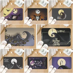 MINISO Disney The Nightmare Before Christmas Door Mat Diatom Mud Carpet Shower Bath Area Non Slip Rugs for Home Decor Footpad