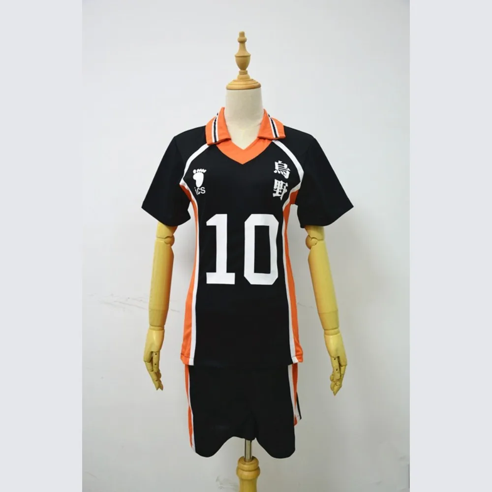Haikyuu!! Karasuno High School Volleyball Team Jersey Cosplay Costume Sports Uniform in Stock Anime Role-Play Outfit Comic-Con - view 5