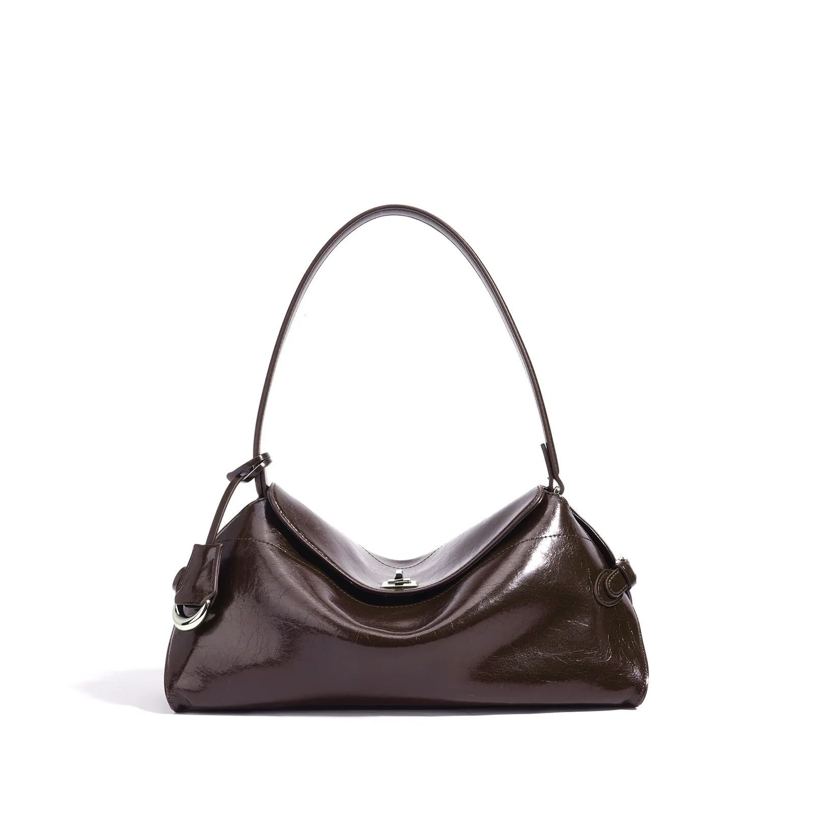 Genuine Leather Women's Fashion Handbag Luxury Designer Brand Ladeis Shoulder Crossbody Tote Bag for Woman Cowhide Underarm Bag