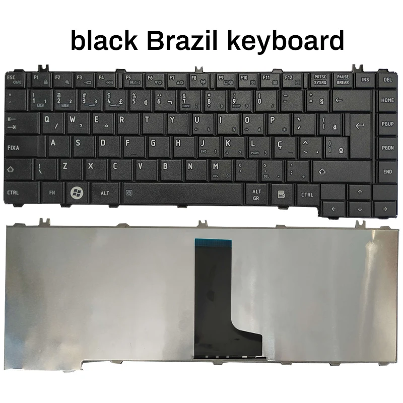 NEW For TOSHIBA Satellite C600 C600D C640 L630 L640 L600 L600D L645 L645D US/Spanish/Brazil laptop keyboard