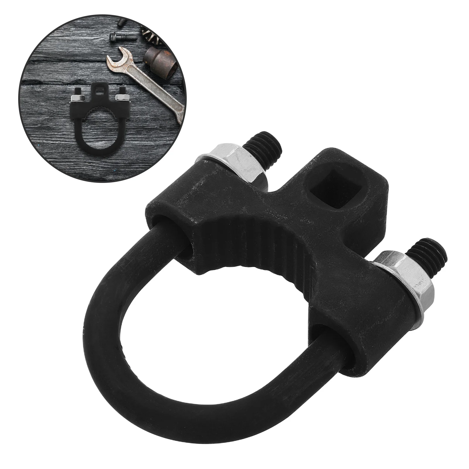 

Car Inner Tie Rod Removal Tool Durable Puller Tool Automotive Repair Equipment Inner Rod Extractor Maintenance Kit