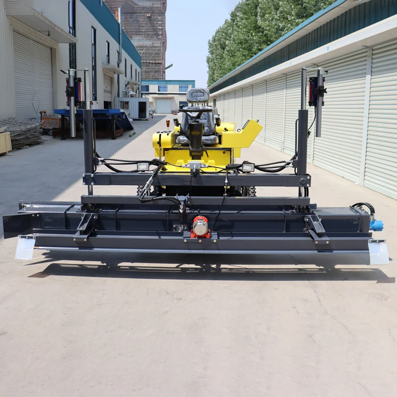 Concrete Laser Screed, Laser Leveling Machine, High-precision Ride-on Automatic Vibratory Hydraulic Screed