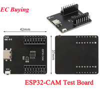 ESP32-CAM WiFi + Bluetooth-compatible Module ESP32 OV2640 2mp Camera Module Development Board Test Plate Type-C USB Interface