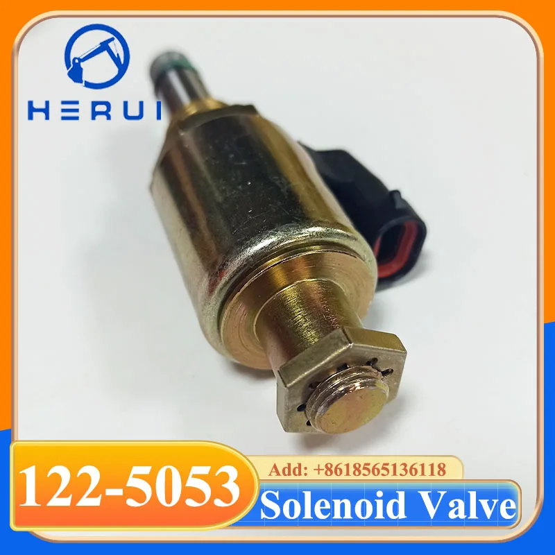 122-5053 1225053 Excavator E322C E325C 3126 3126B 3126E C7 High Quality Solenoid Valve