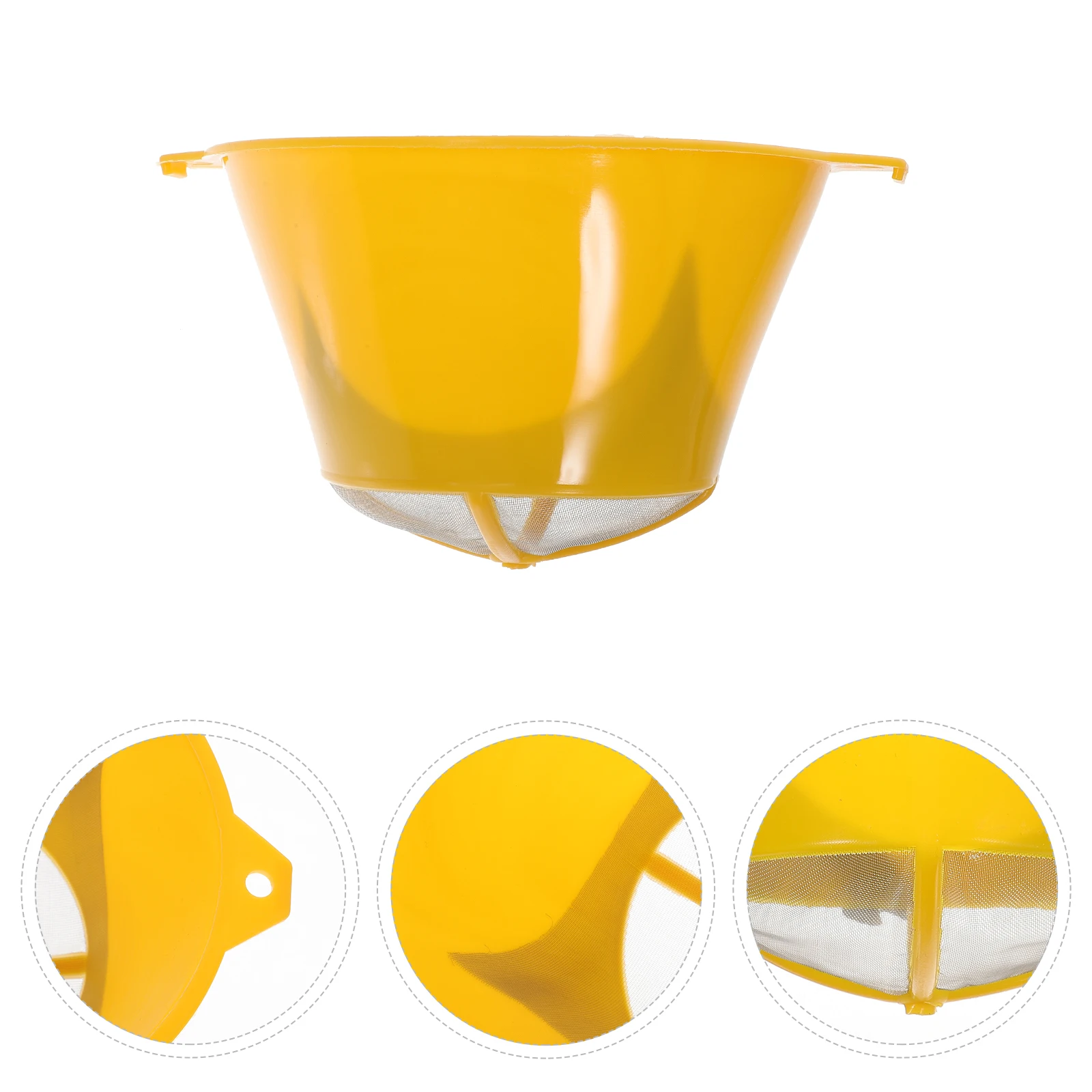 

10Pcs Plastic Paint Strainer Reusable Mesh Filter for Oil Paints Fine Mesh for Craft Projects