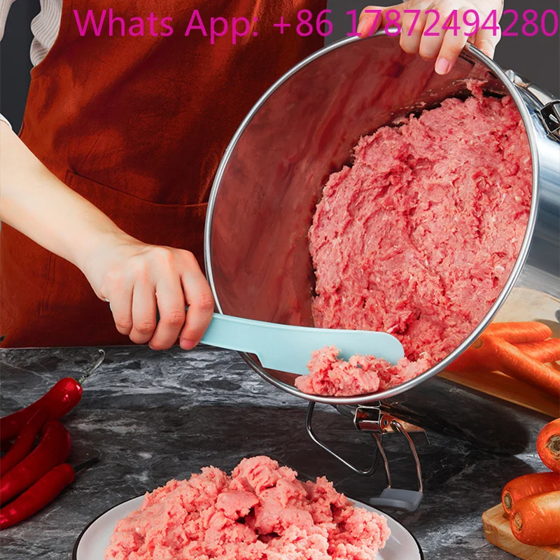 Commercial Electric Meat Grinder Machine 16L/20L Available Stainless Steel Food Meat Vegetables Stuffing Grinding Machine