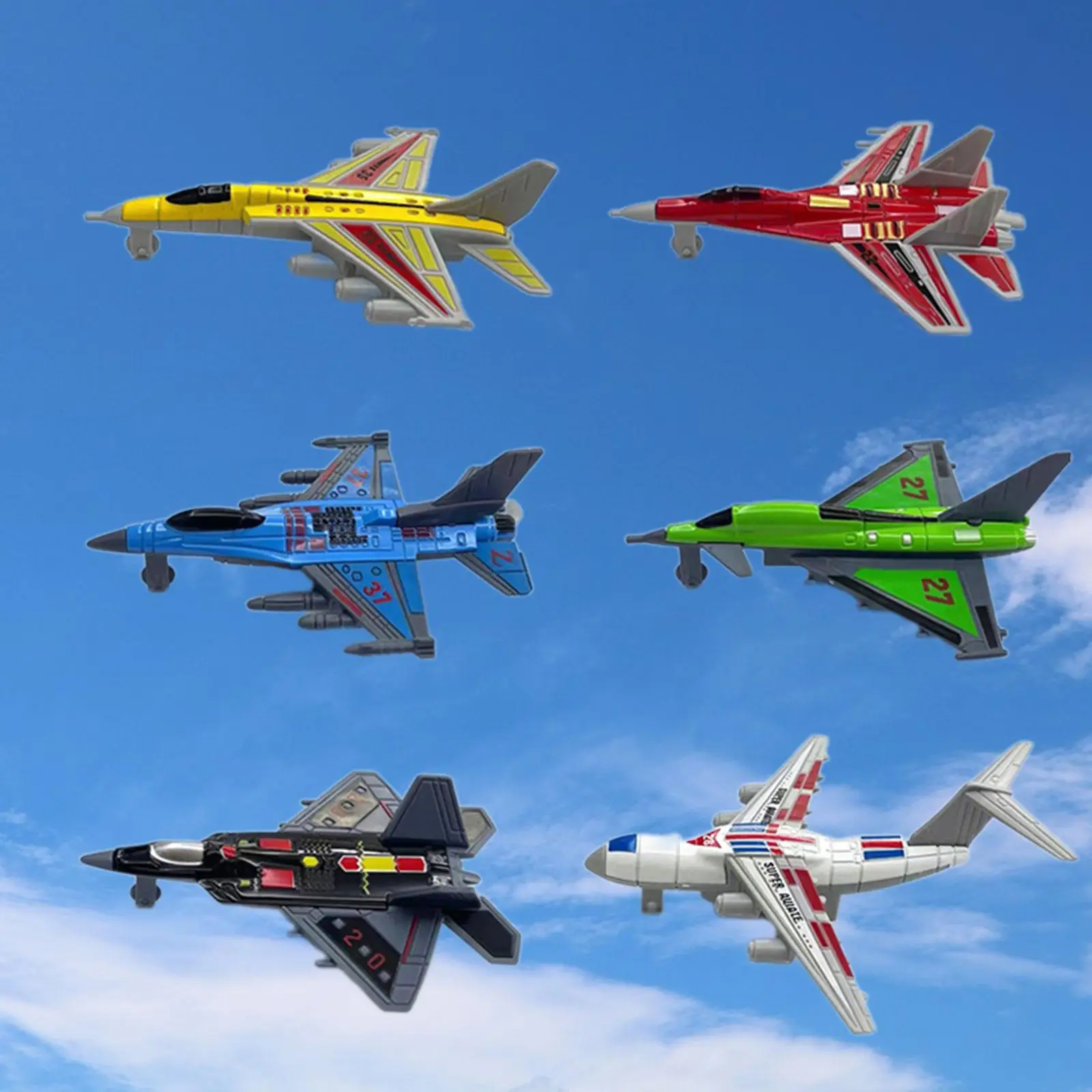 

Metal Aviation Models - 1/64 Scale Diecast Set for Display