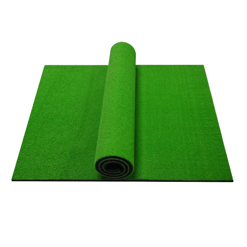 Anti-skid double layer for golf hitting pad driving range