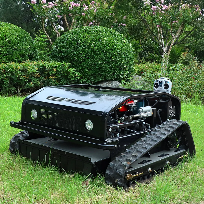 Remote Control Customized Lawn Mower High Efficiency with High Quality 24V Gasoline Engine Multi-functional