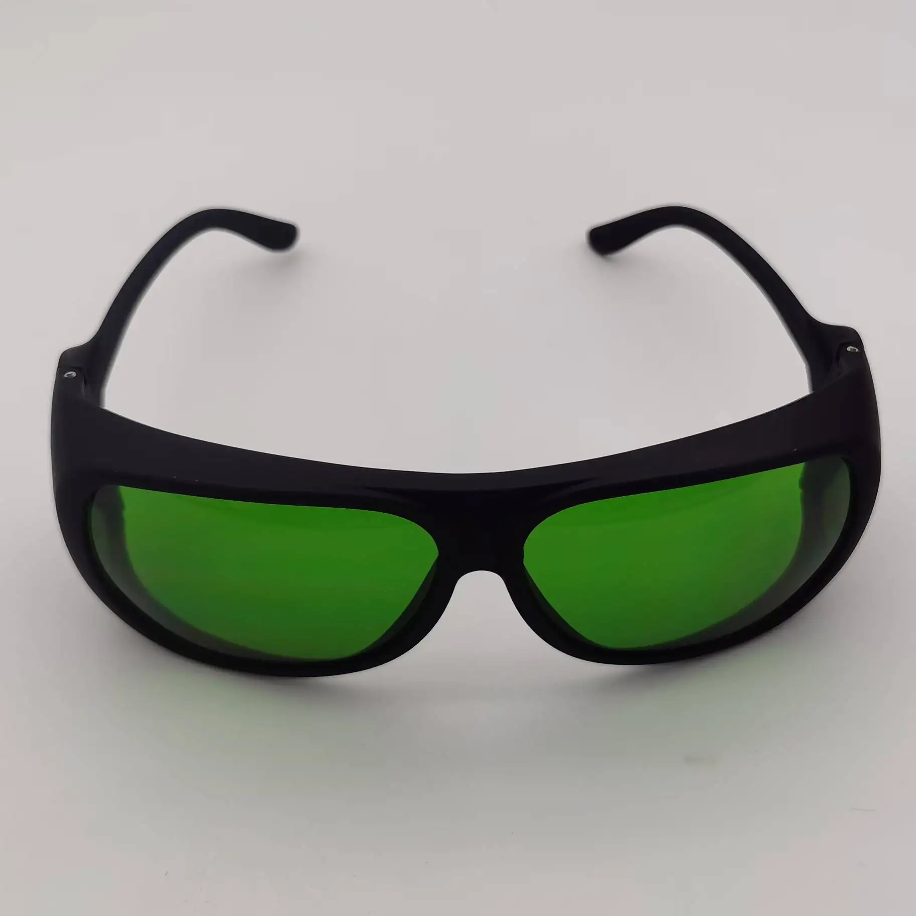 Laser Safety Glasses for  600-1100nm O.D 4+ CE  Included 635 650 755 780 808 810 980 1064nm 1080nm Lasers , Wide Frame