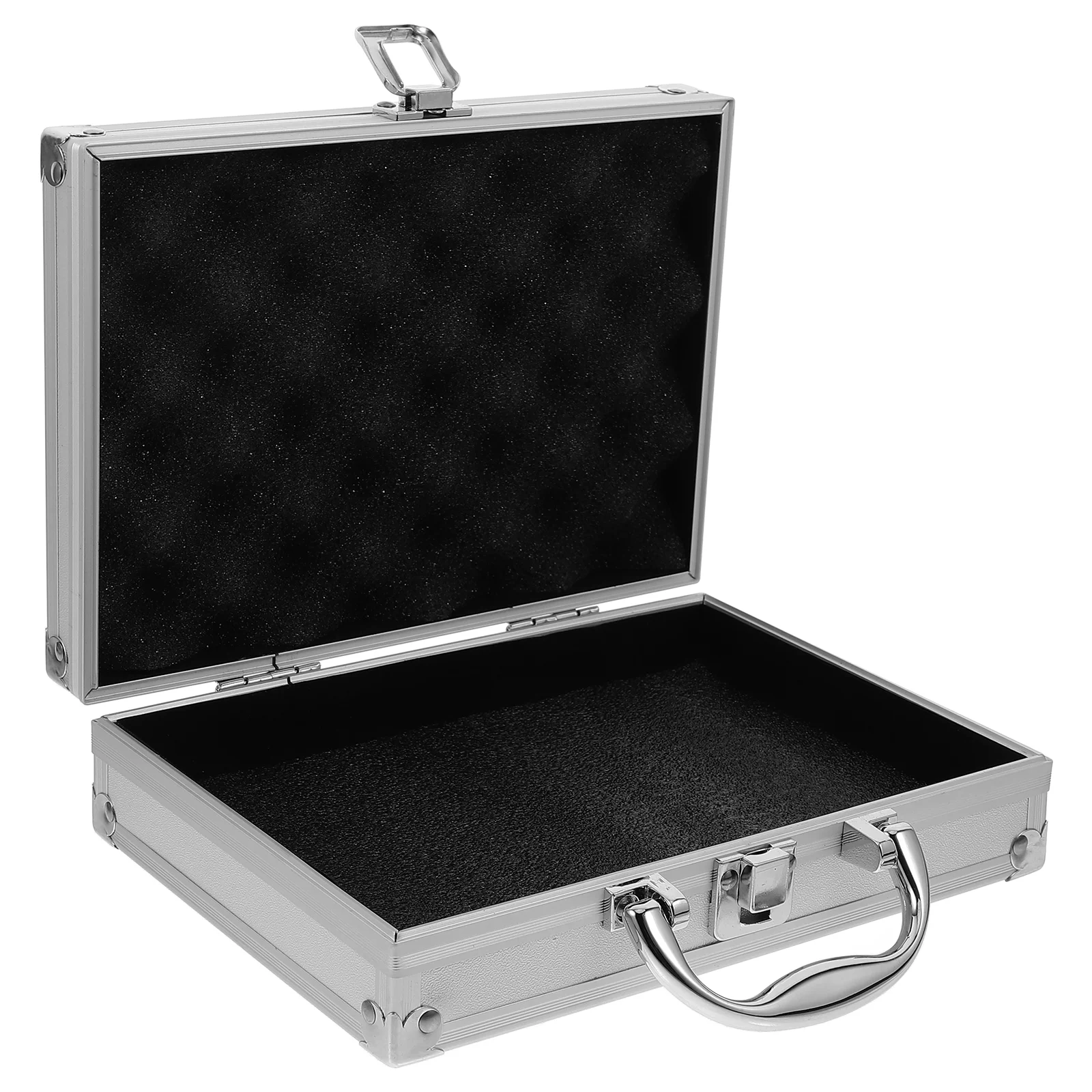 

Toolbox Travel Suitcase Organizers and Storage Multi-purposes Tools Metal Handle Aluminum Alloy