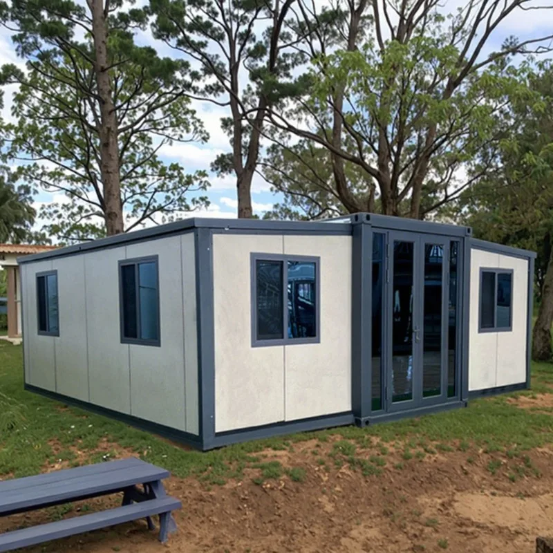 Factory Wholesale 3 4 5 Bedrooms Prefabricated Module House Home 20ft 40ft Expandable Container House With Kitchen And Bathroom
