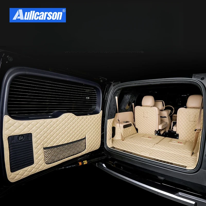 

For BYD Leopard 8 2024-2025 Full Coverage Trunk Mats Leather Durable Cargo Liner Boot Carpets Car Accessories