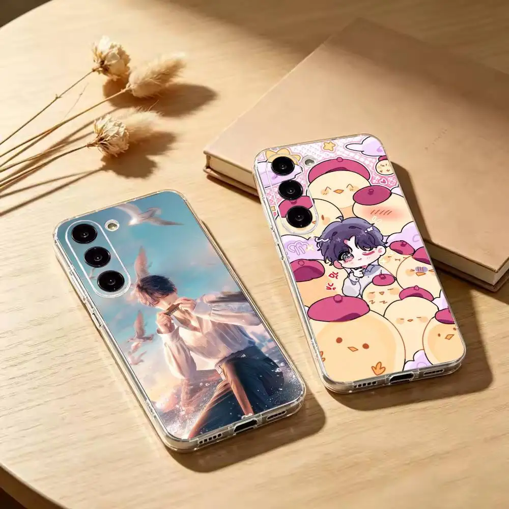 Game L-Love and Deepspace Rafayel  Phone Case For Samsung A10 A12 A20 A21S A30 A31 A50 A51 A52 A70 A71 Transparent
