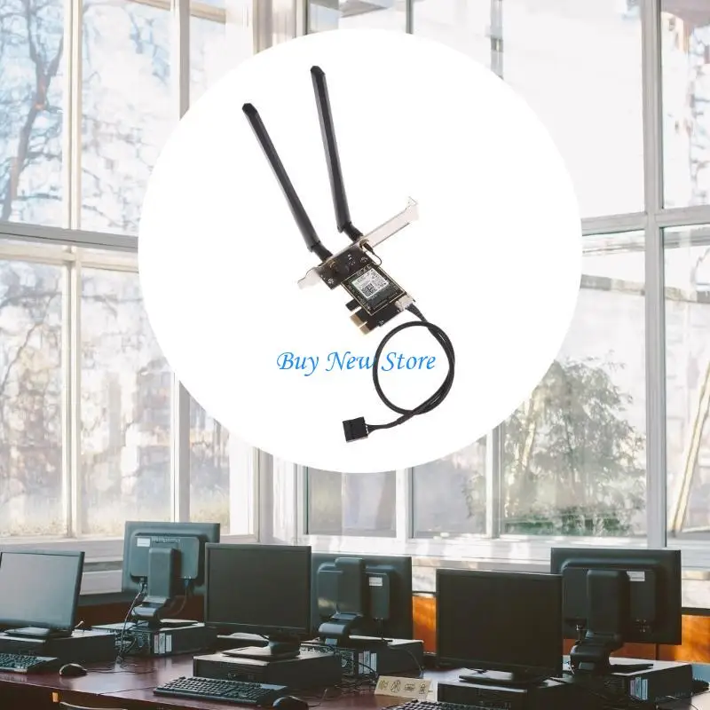 20CE TDAC1200 BT4.2 300MBPS가있는 데스크탑 WiFi 어댑터 빠른 무선 연결