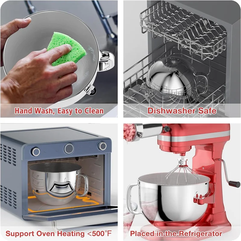 ABNP Профессиональный крючок и – обзор и цена Kitchenaid Baking Bowl