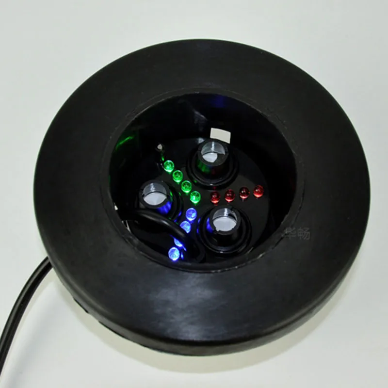 3 رئيس بالموجات فوق الصوتية جهاز تنقية الهواء صغير مرطب الهواء نافورة بركة البخاخة صانع ضباب هادئ في الهواء الطلق حديقة أداة رش المياه