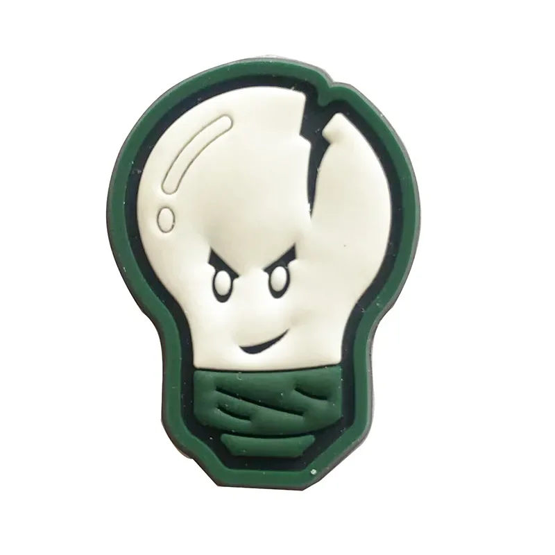 هوك وحلقة بولي كلوريد الفينيل لينة المطاط الكرتون التصحيح ، لمبة إضاءة صغيرة ، ملصقات على ظهره التكتيكية في الهواء الطلق ، بقع للملابس