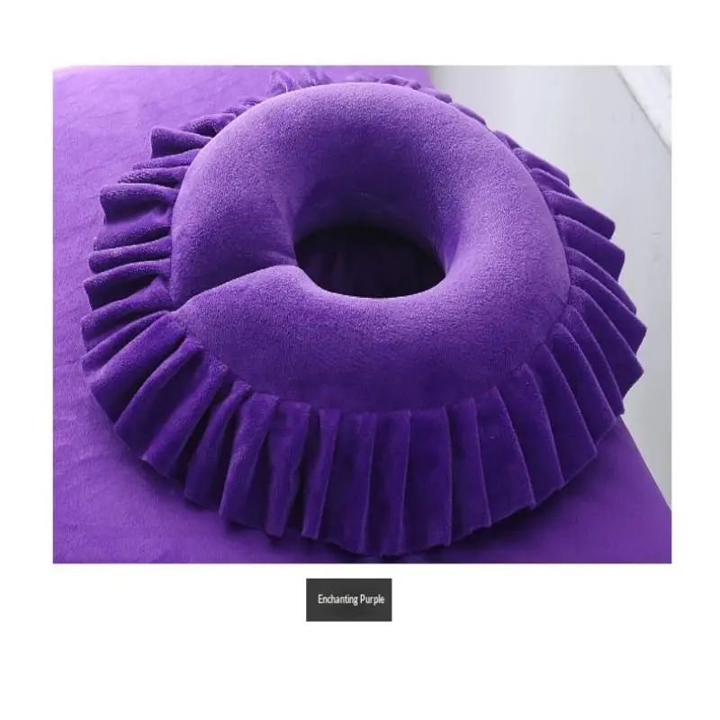 Face Cradle Pillow With Hole Beauty Salon Massage Bed Prone Cushion Face Down Pad Professional Spa Therapy Headre