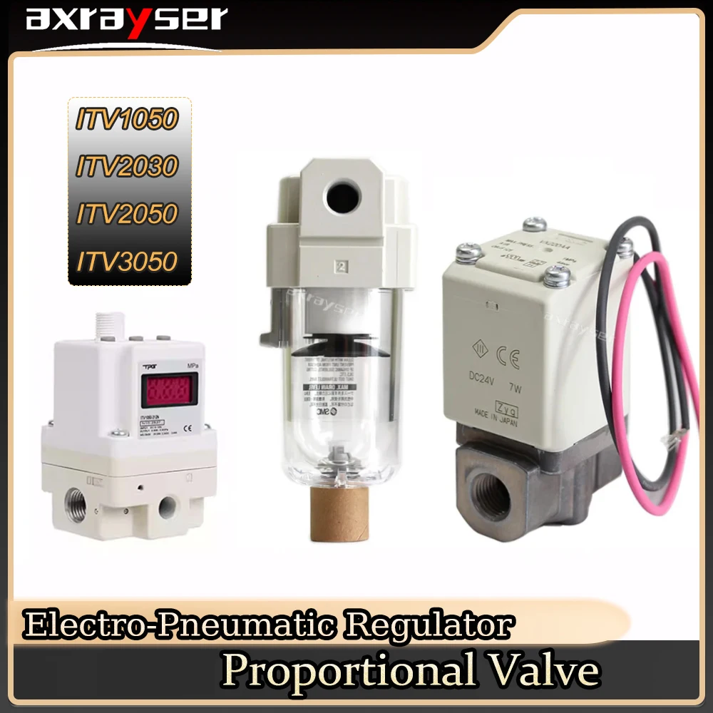 Proportional Valve ITV1050 ITV2030 ITV2050 ITV3050 Series Electro-Pneumatic Pressure Regulator for Laser Cutting Machine