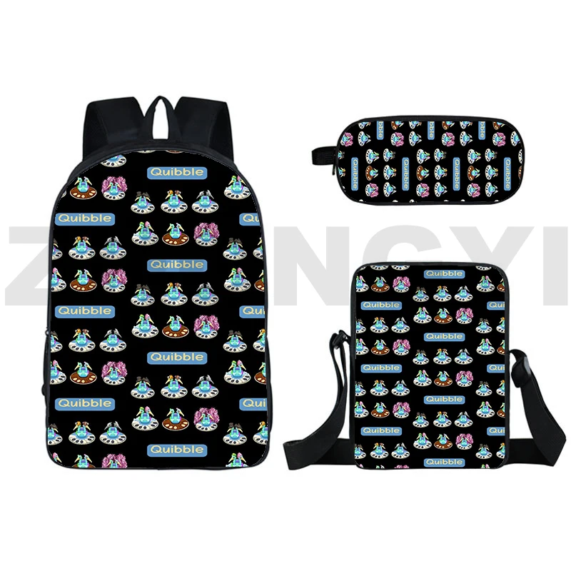 

Men High Quality My Singing Monsters Game 3D Backpacks 3 Pcs/Set Fashion Casual Bag for Women Anime Sac A Dos Student Schoolbags