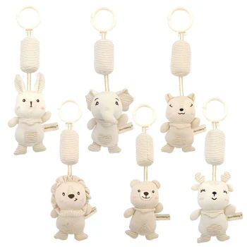 Baby Hanging Rattle Toys High Contrast Baby Toys for Newborn Plush Sensory Learning Toy…