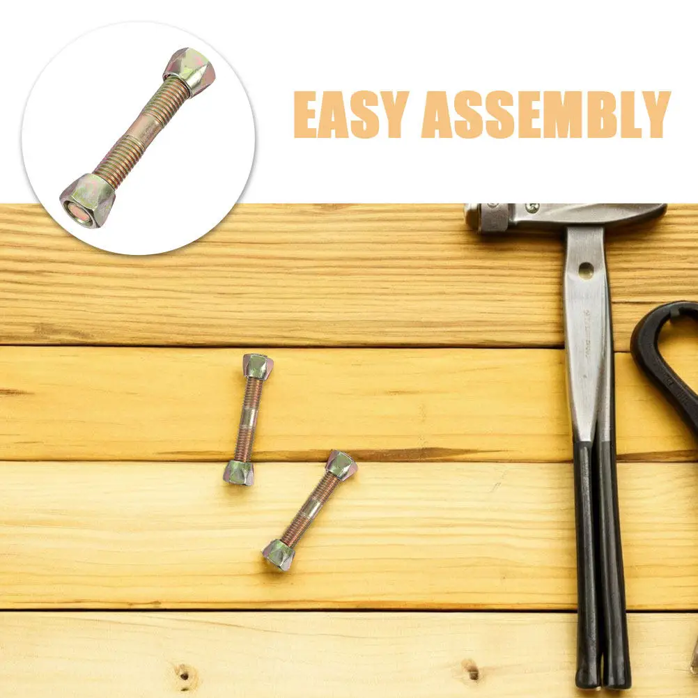 4Pcs Hammock Swing Chair Screws Secure Rocking Chair Bearing Connecting Parts Patio Outdoor Swing Hardware Support Replacement