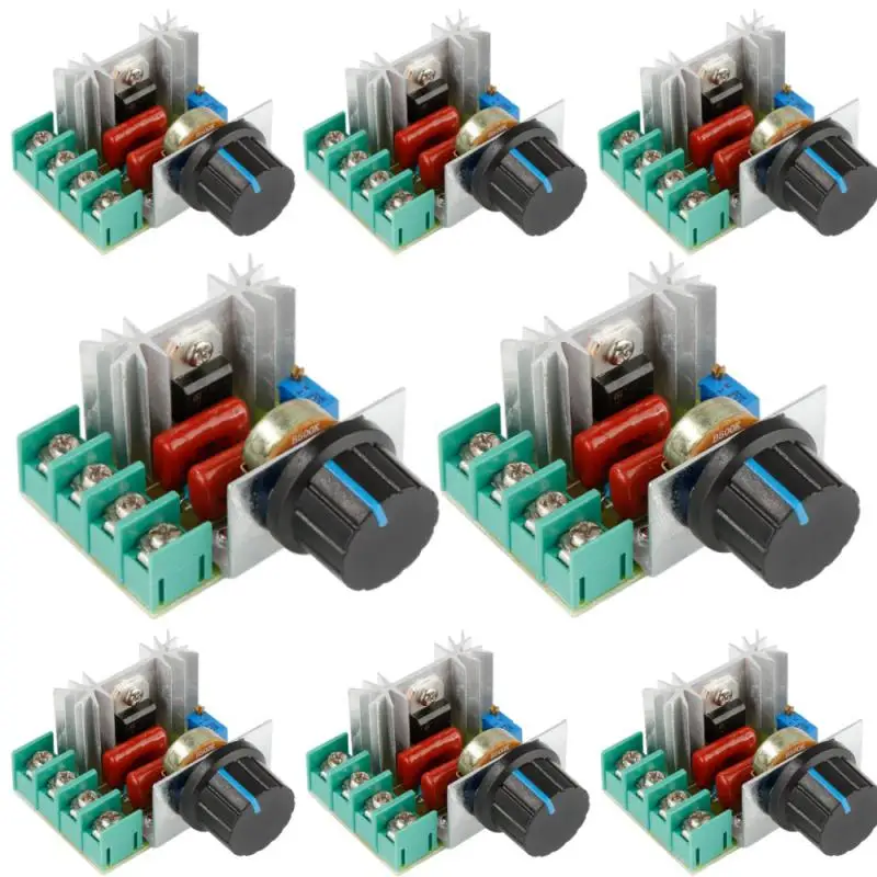 Dimmable Speed Temperature Electronic Voltage Regulator