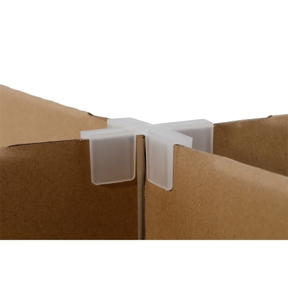 4 Ways Paper Carton Gripper Connection Buckle Clips Supermarket Shelf Storage Box Connector Clamp