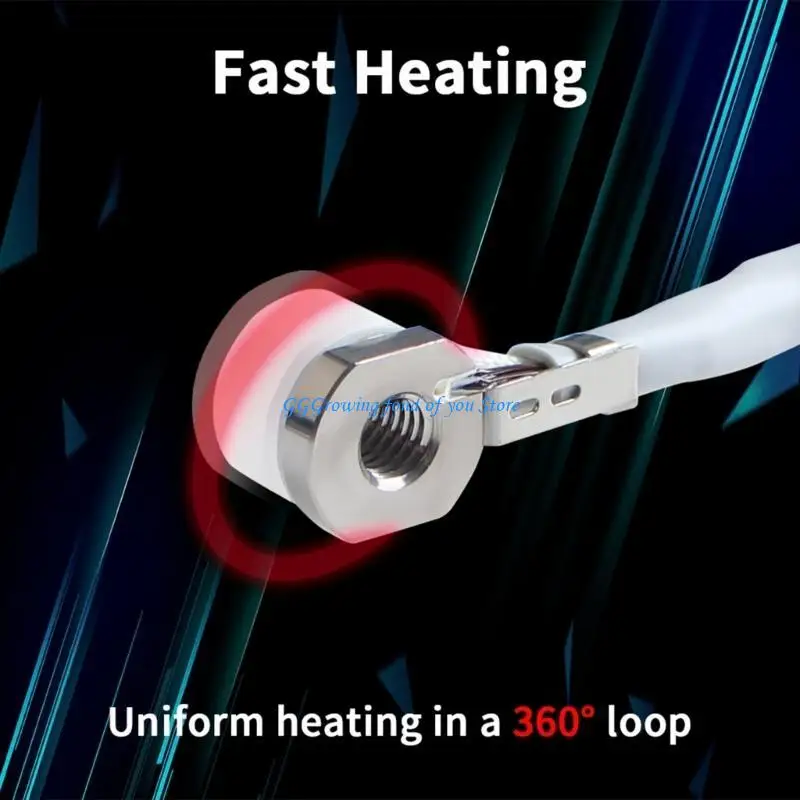 

H9EB Ceramic Heating Cartridge Heater Tube Option High Efficiency For MK4/XL Easy Installation,