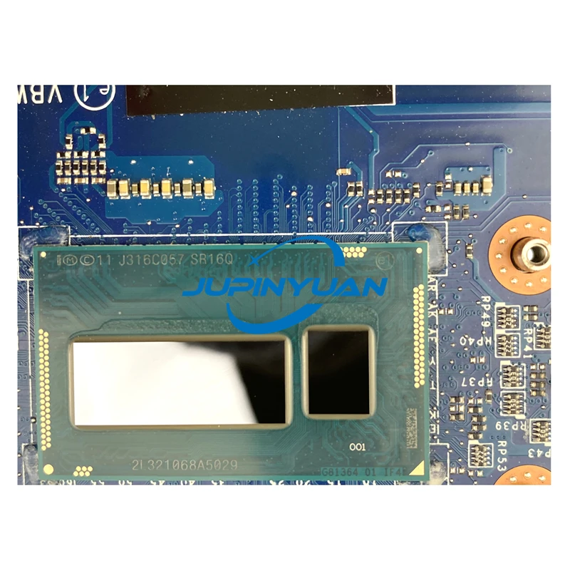 Imagem -03 - Placa-mãe Portátil para Dell Inspiron 15r 5737 3737 Cn01cfyt 01 Cfyt Cfyt Placa-mãe La-9984p Vw11 com I34010u Testado