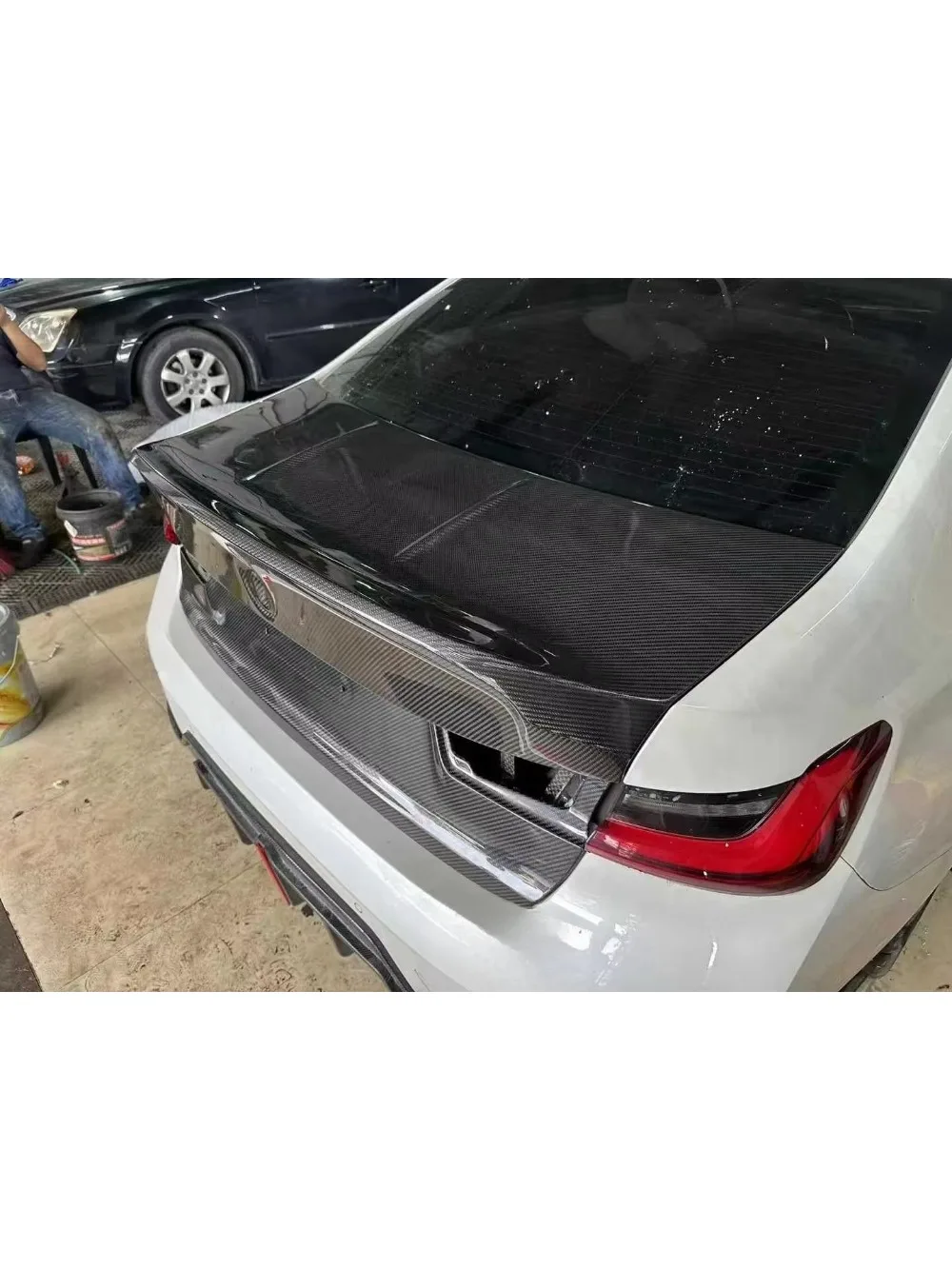 Picture 6: Dry Carbon Fiber CSL Style Rear Trunk Lid for  G80 M3 G20