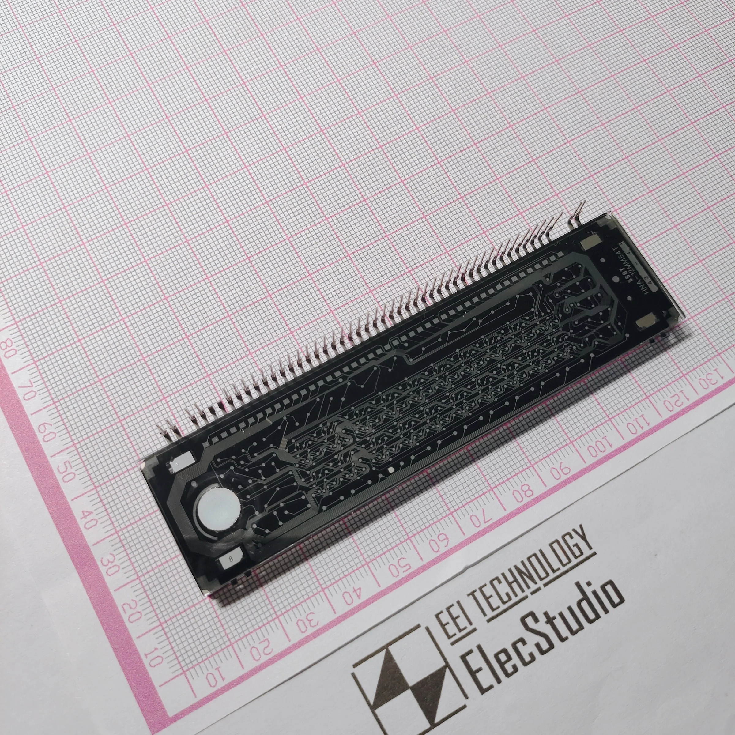 HNA-12MM54T SSOT VFD Display Universal Type 10x2 Rice Character White Phosphor