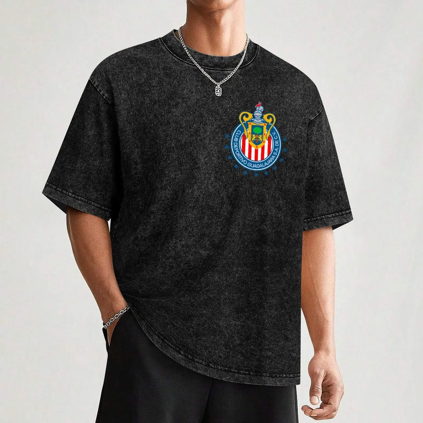 Club Deportivo Guadalajara T-Shirt tees anime stuff customs design your own blacks mens graphic t-shirts