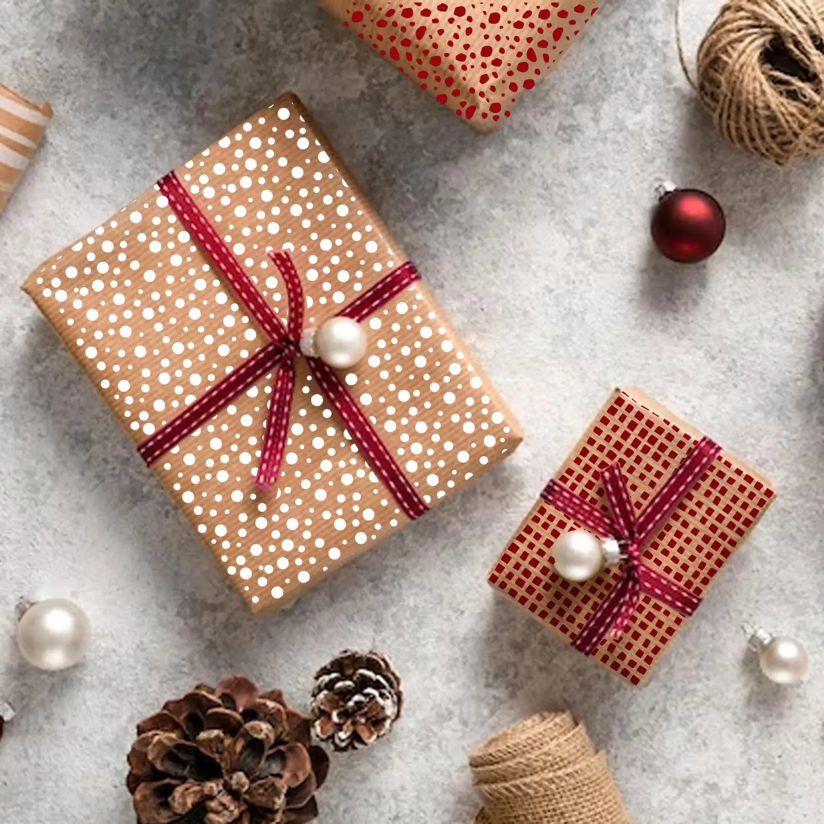 8 Craft Templates with Polka Dots for Mixed Media Texture