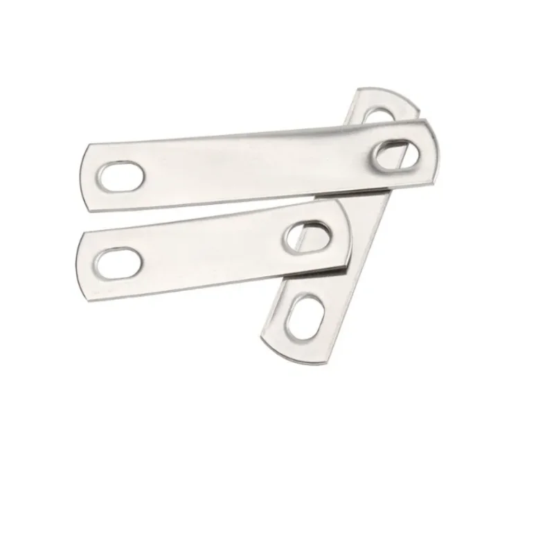 304 Stainless Steel Square Gasket Pipe Clamp U-shaped Screw Baffle M10 M12 U-shaped Square Gasket
