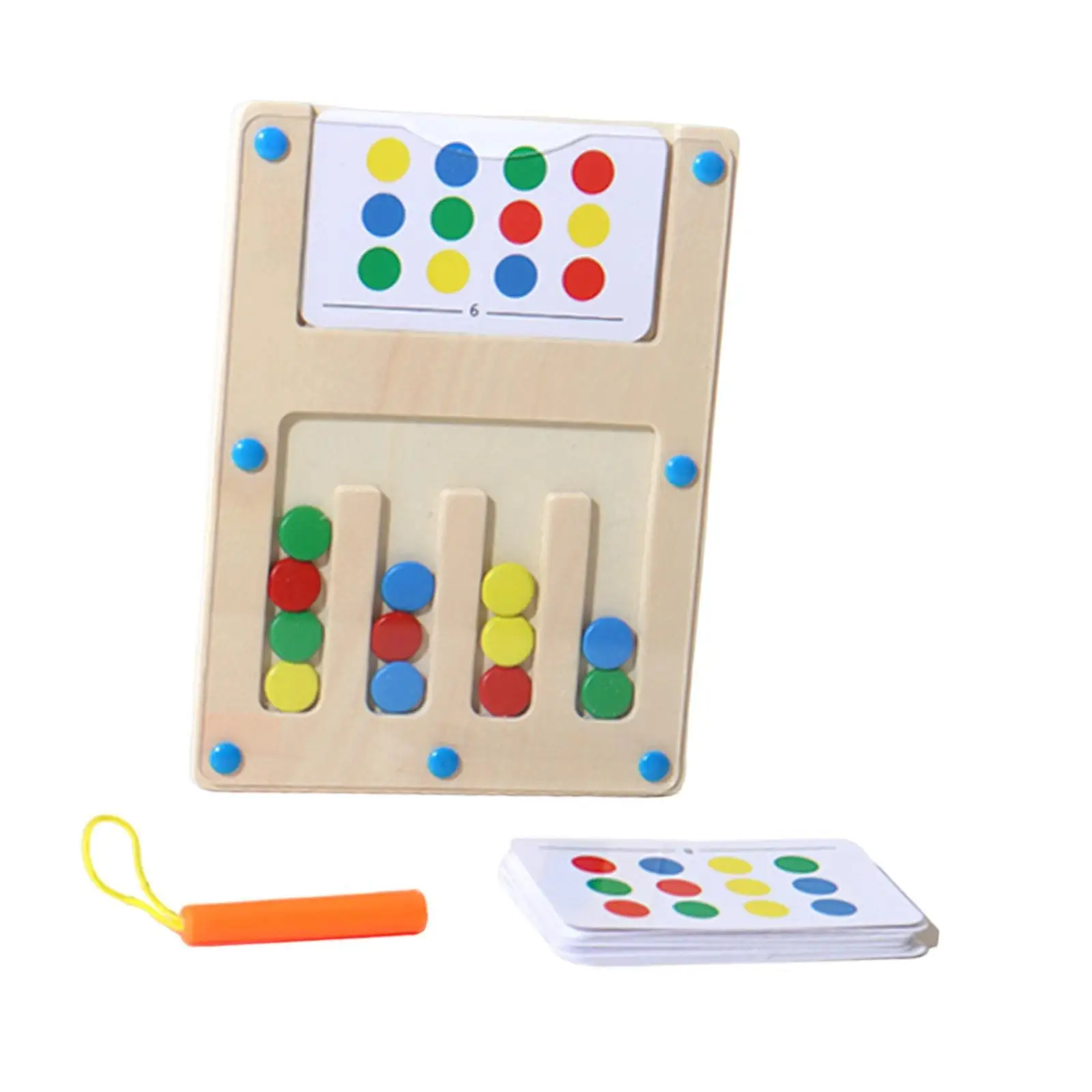 Giocattolo puzzle con abbinamento colori Divertenti giocattoli da viaggio su strada Rompicapo per abbinamento di forme di colore che giocano a genitori Educazione della prima infanzia