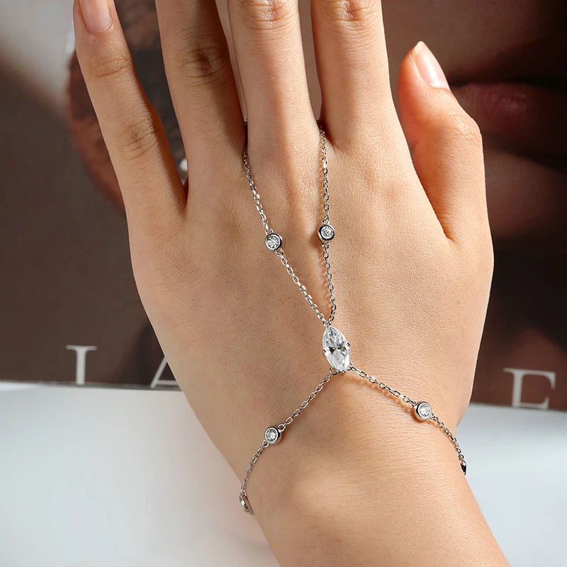Thumbnail 3 - #18 Trending Moissanite Bracelets Right Now