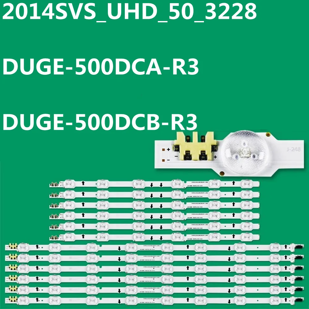 

5Kit LED Backlight Strip For 2014SVS_UHD_50_3228 DUGE-500DCB-R3 DUGE-500DCA-R3 UN50HU6900 UN50HU6950 UN50HU6840F CY-GH050HGNV1H