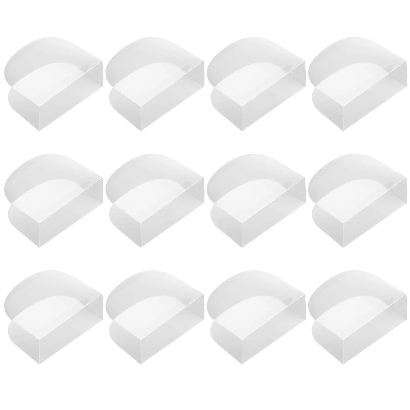 

100 Pcs Cake Spacer Collars Transparent Baking Decoration Party Supplies Mousse Pad Creative Surround Accessory Display Tool