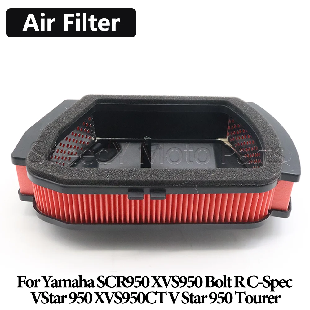 For Yamaha SCR950 XVS950 Bolt R C-Spec VStar 950 XVS950CT V Star 950 SCR XVS 950 Motorcycle Air Filter Intake Cleaner System
